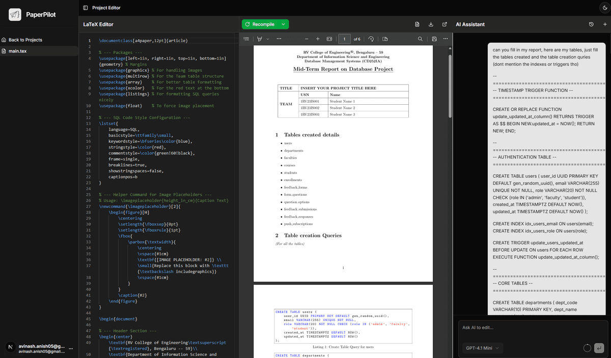 AI Document Creation